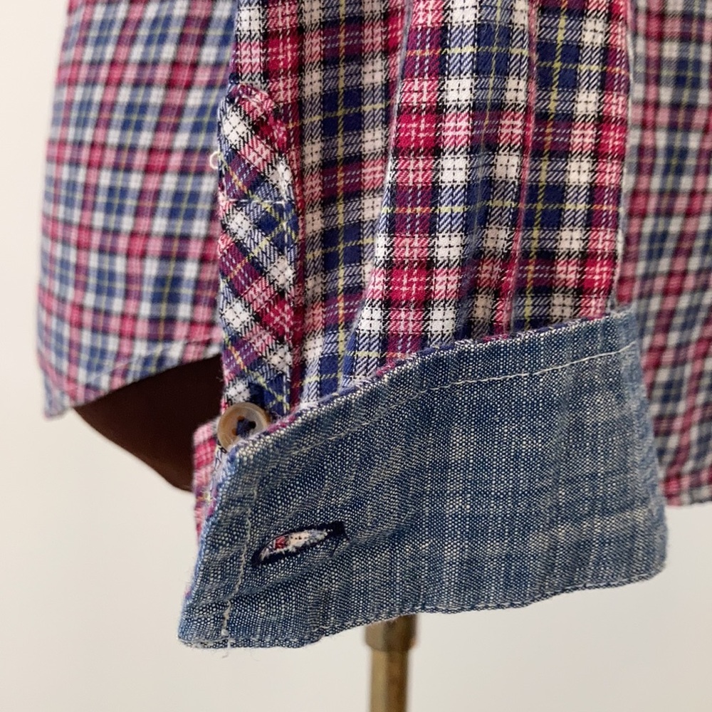 GH Bass&CO plaid buttoned shirt size XS - Picture 7 of 16
